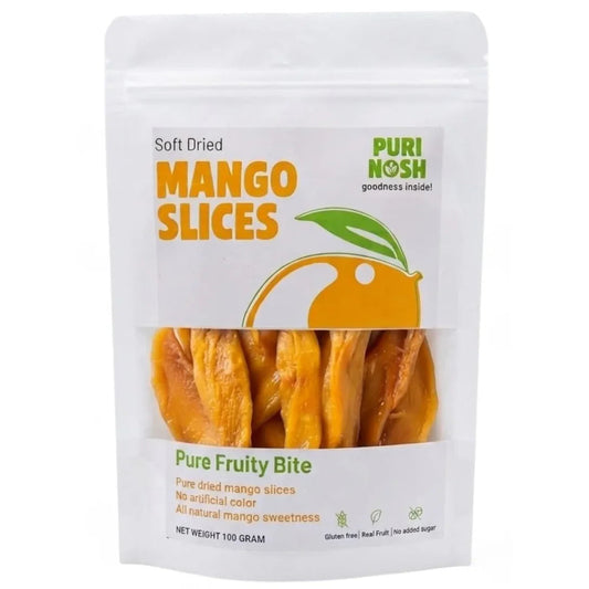 Naturally Sweet, Soft Dried Mango Slices